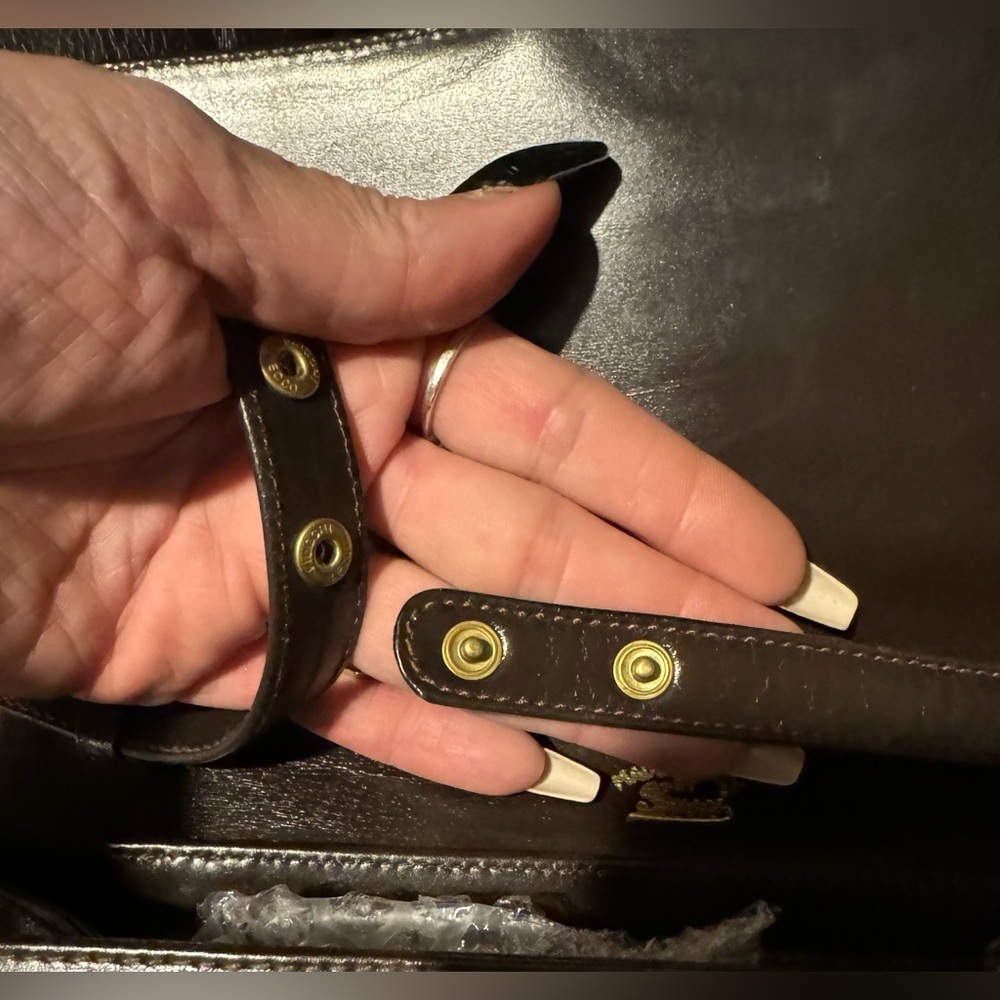 Gucci Horsebit Vintage Sherry Line Convertible Crossbody in Brown Leather - Picture 6 of 16